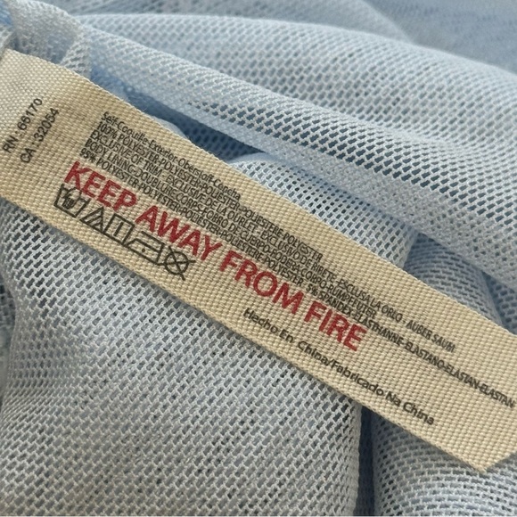 Free People intimately sparks fly baby blue iridescent sequin bodysuit size S - Picture 11 of 11